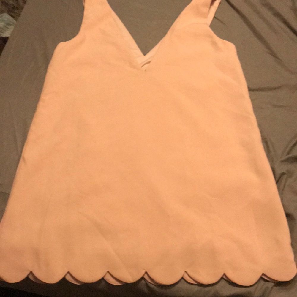 Tobi peach/ rose dress